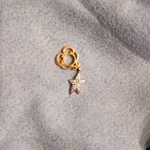14kt Diamond Star Story Charm
